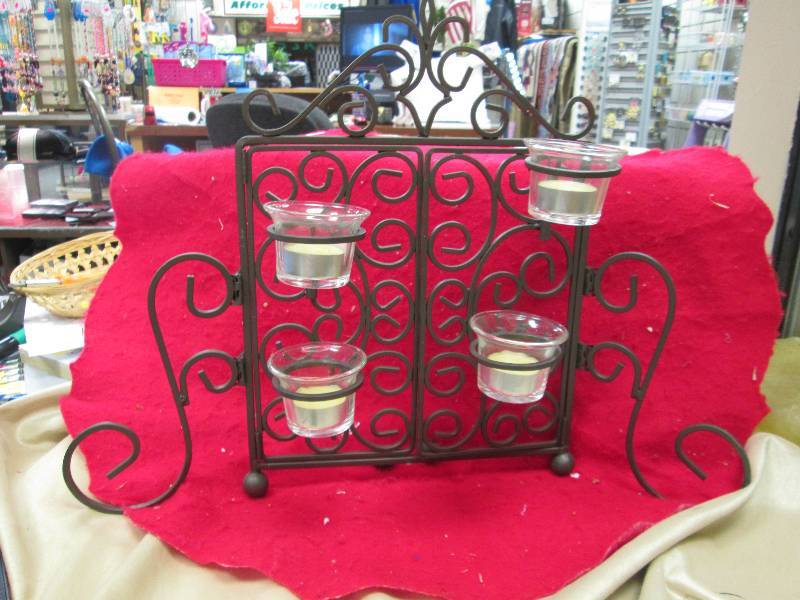 Look like a metal gate that hold te...