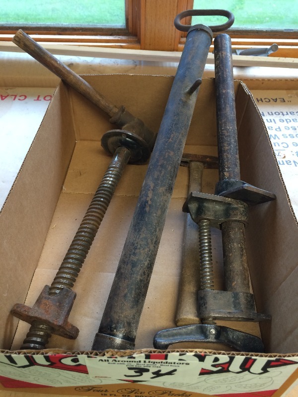 lot 34 image: Antique  Vintage assorted tools - lot of 5