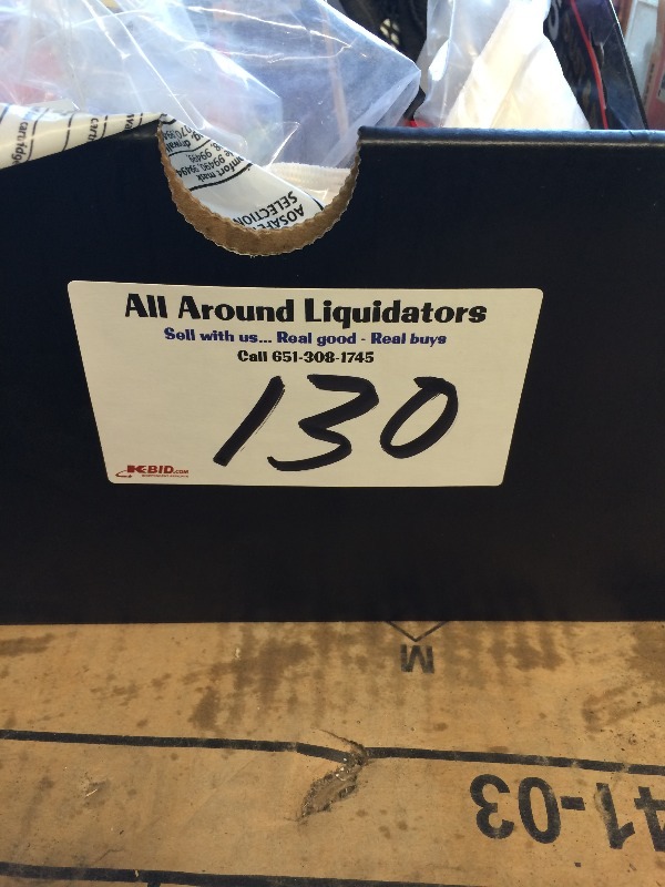lot 130 image: Box Lot of Misc Items, tools