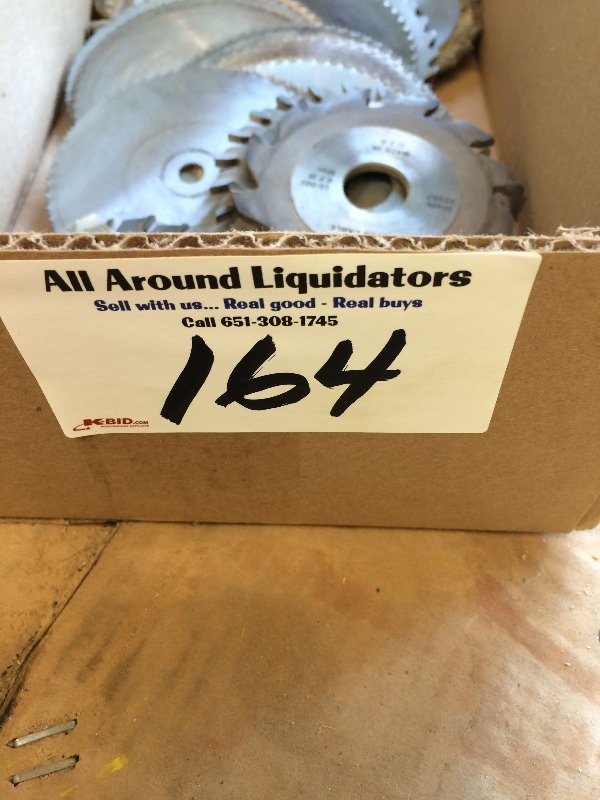 lot 164 image: Assorted 4 Cutting Blades - Buy them all at your price