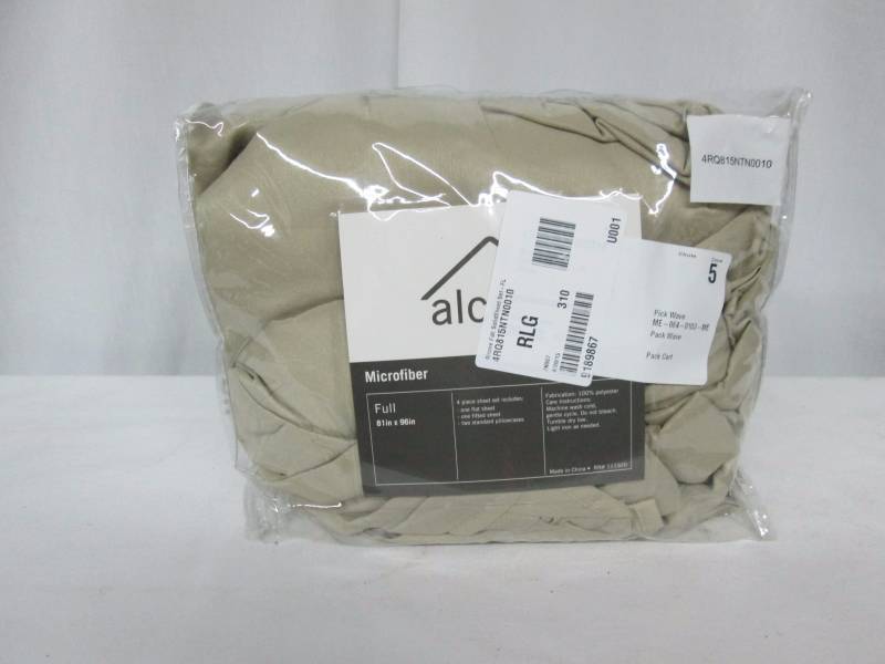 lot 64 image: Alcove Fall Solid Sheet Set - Full