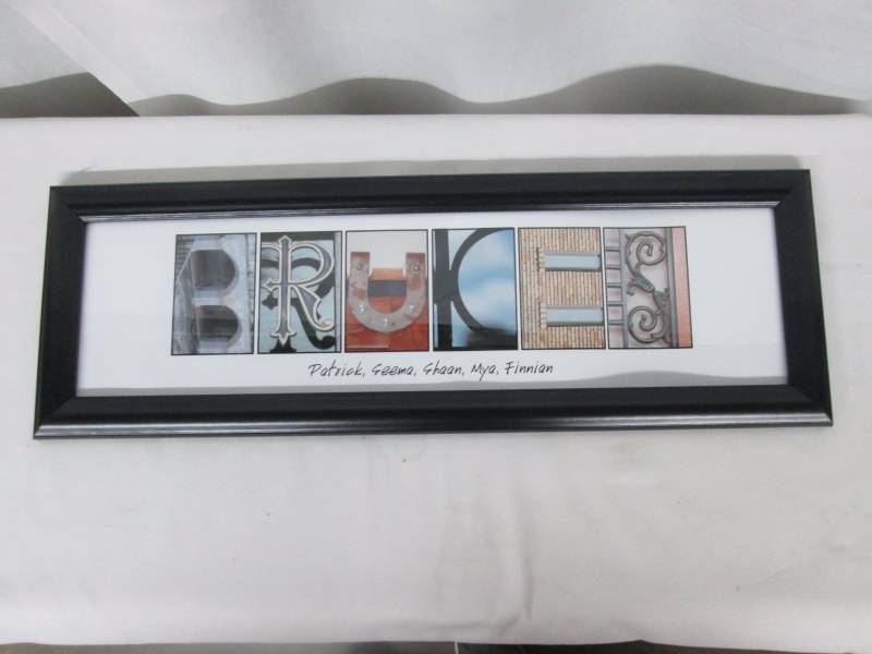 lot 101 image: Family Name Color Print