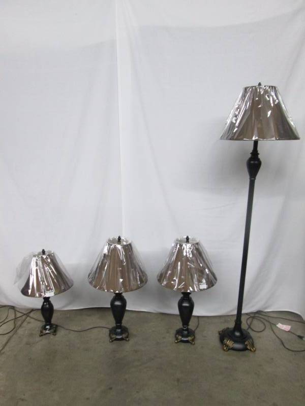 4 pc deals lamp set