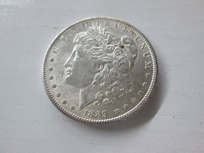 lot 25 image: 1889 Morgan Silver Dollar
