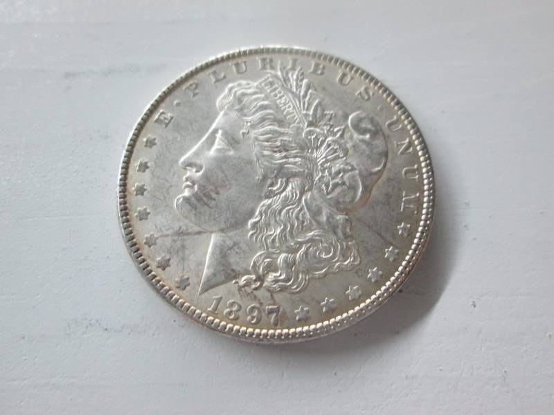 lot 27 image: 1897 Morgan Silver Dollar