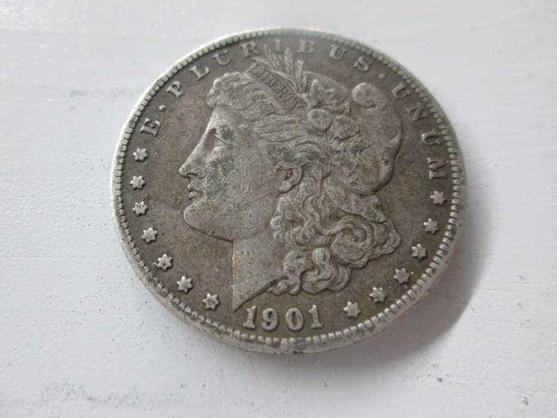 lot 28 image: 1901 O Morgan Silver Dollar