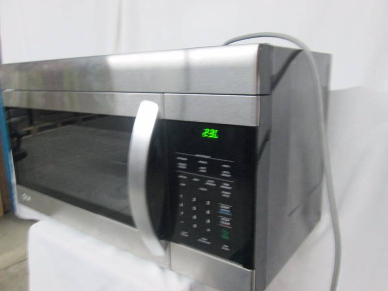 lot 8 image: LG 1.6 CU. FT. NON-SENSOR OVER THE RANGE MICROWAVE OVEN