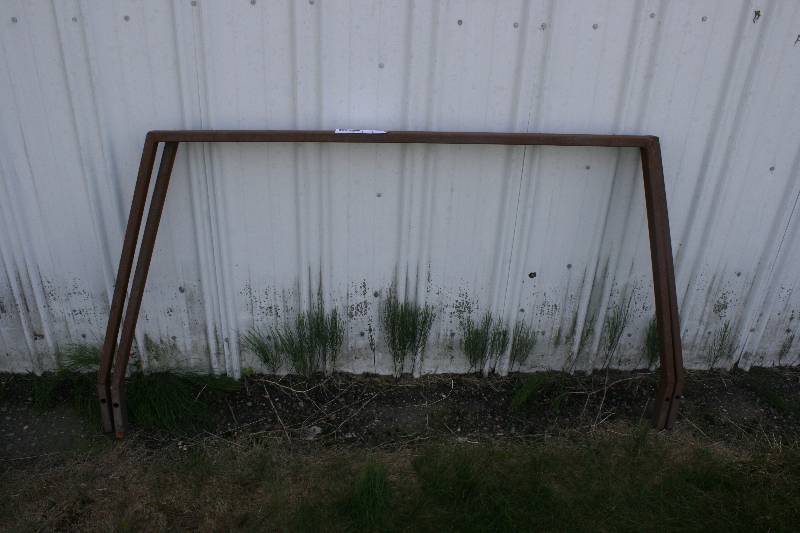 lot 311 image: Metal Pick-Up Rack w2 Sections & Pre-Drilled Mounting Holes.