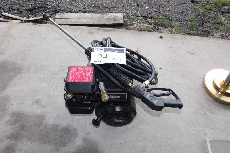 lot 24 image: Briggs & Stratton Craftsman Gas Washer Model 951.783150 5 HP Untested.