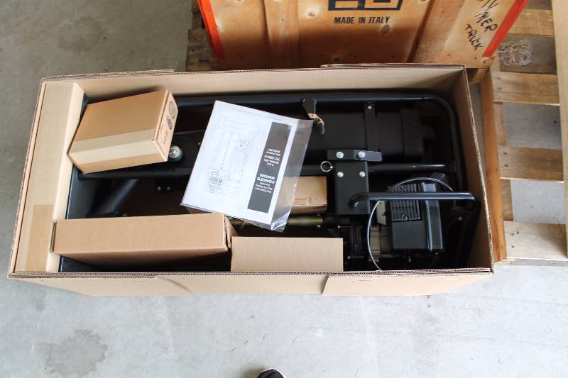 lot 9 image: Webster Corporation Gas Operated Tree Fertilizing Machine Deep Root Feeder 2 H.P. Model No. TC-300-2.