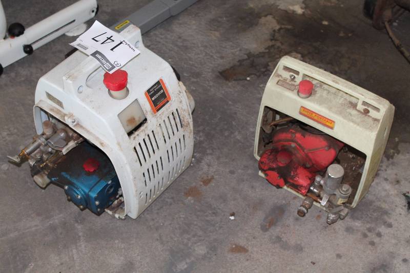 lot 147 image: Lot of (2) Including Miscellaneous Portable Power Sprayer Portable Power Sprayer MS200B Maruyama MFG.CO.LTD Standard Pressure 21 kgcm Untested.