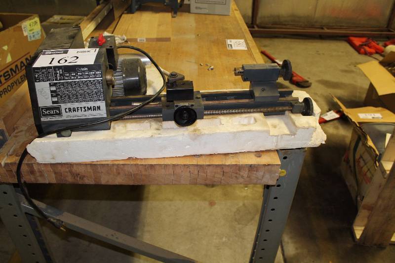lot 162 image: Sears 5 Lathe Model No. 549-289000.