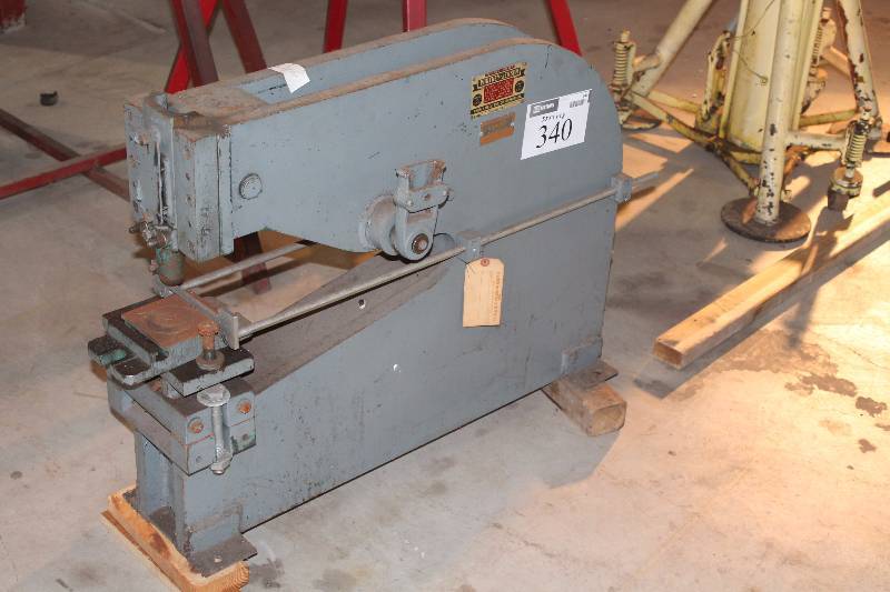 lot 340 image: Whitney-Jensen Commercial Punch & Press 35 x 7 x 28.