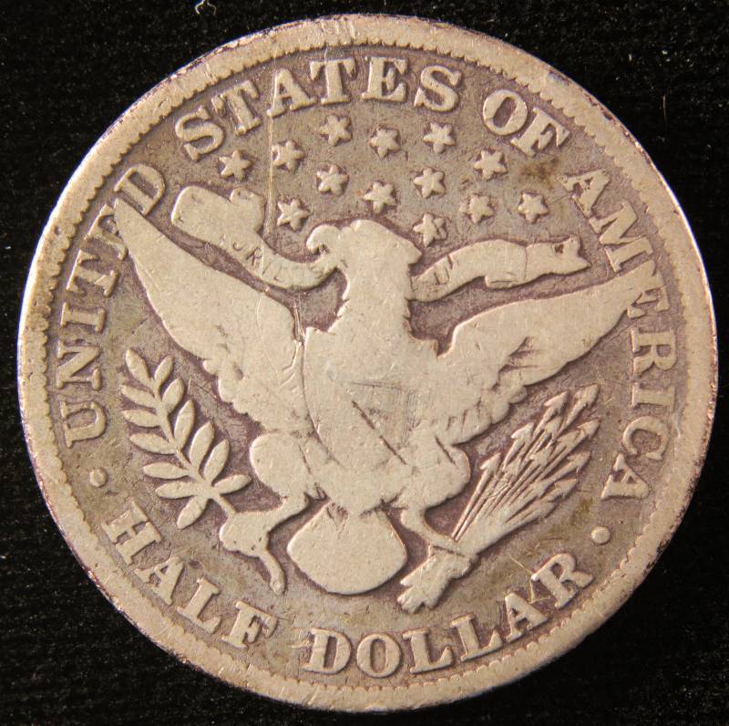 1894 BARBER SILVER HALF DOLLAR