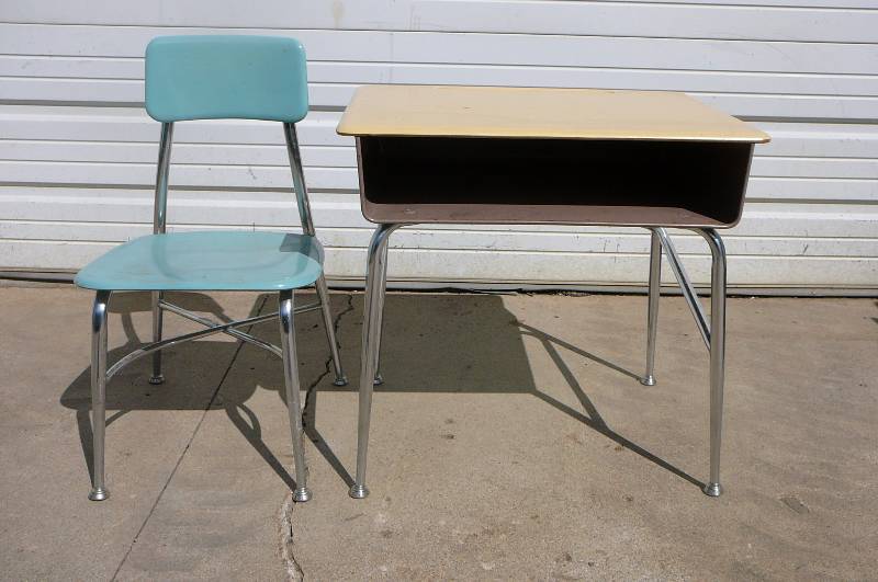 School Desk and Chair