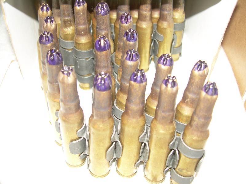 2 boxes of m82 machine gun blanks 7.62mm