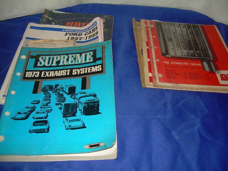 Collectable parts and repair books