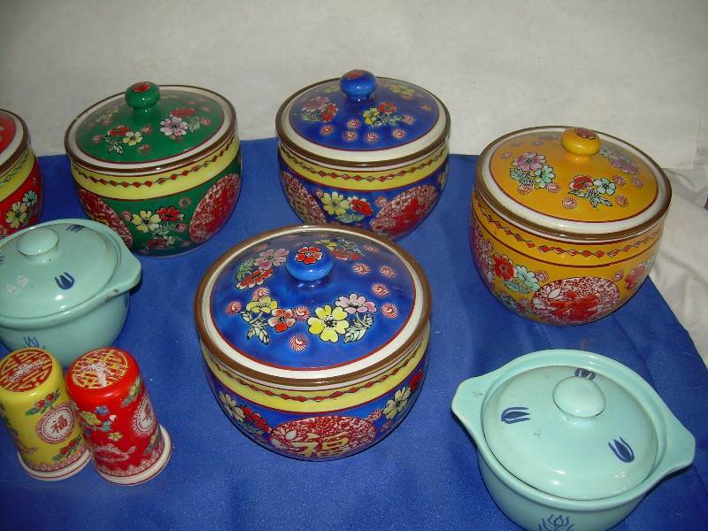 Asian glass ware