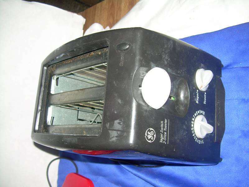 2 waffle irons and 1 toaster