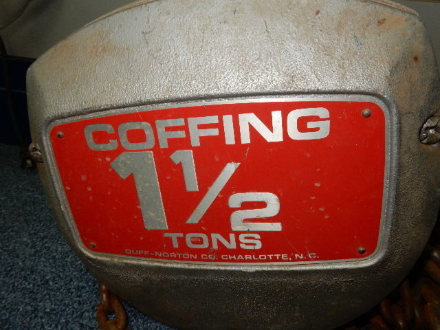 Coffing 1 12 ton Chain Hoist