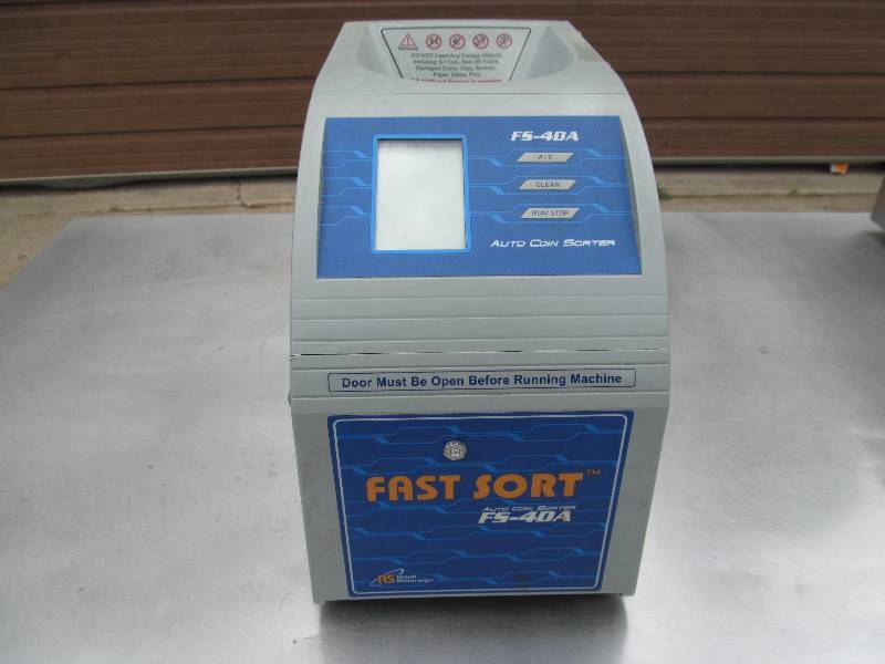 lot 18 image: Fast Sort FS-4DA Auto Coin Sorter