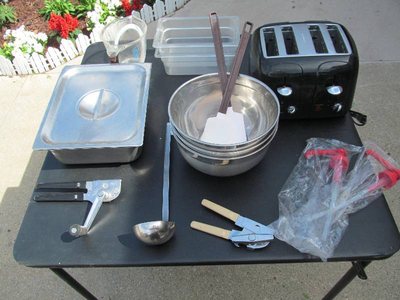 lot 30 image: Misc. Kitchen Supplies