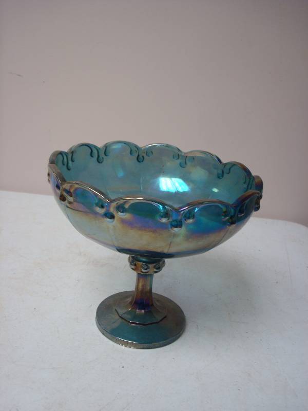 Carnival Glass Candy Dish