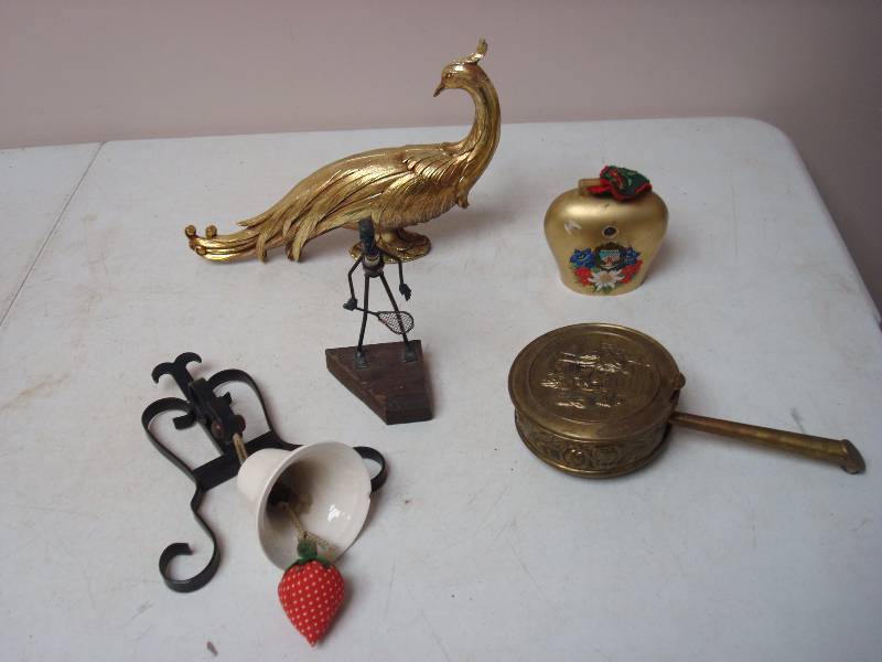 Lot Of Mixed Items, One German Music Box View Slide