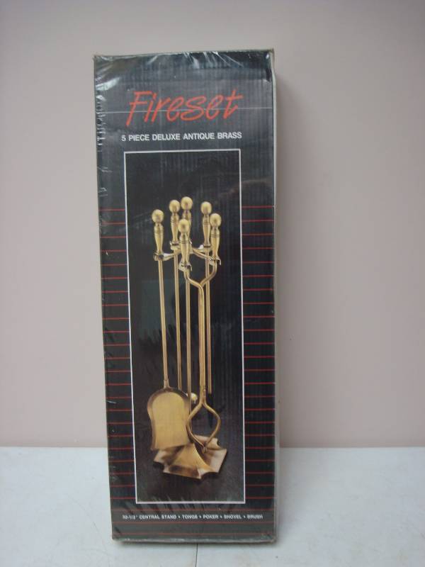 New Metal Fire Place Fireset