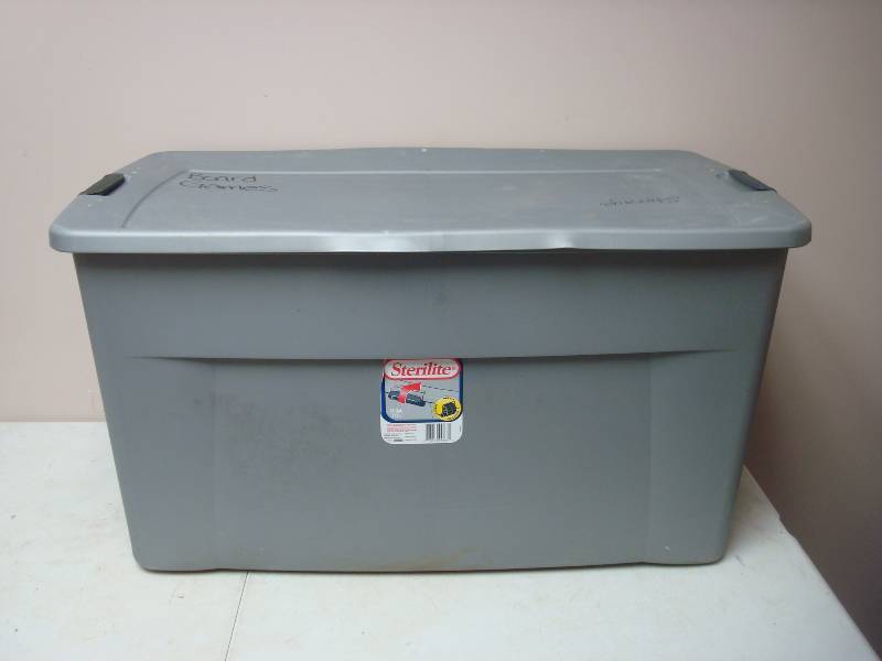 Large Storage Bin With Wheels