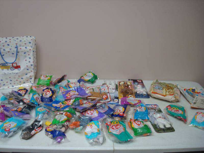 Lot Of New McDonalds Ty Beanie Babies