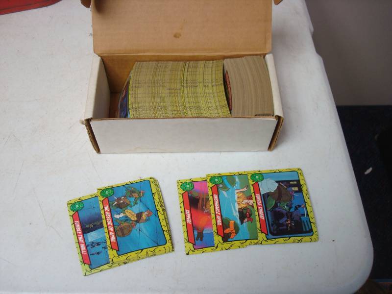 Box Of Teenage Mutant Ninja Turtle Cards