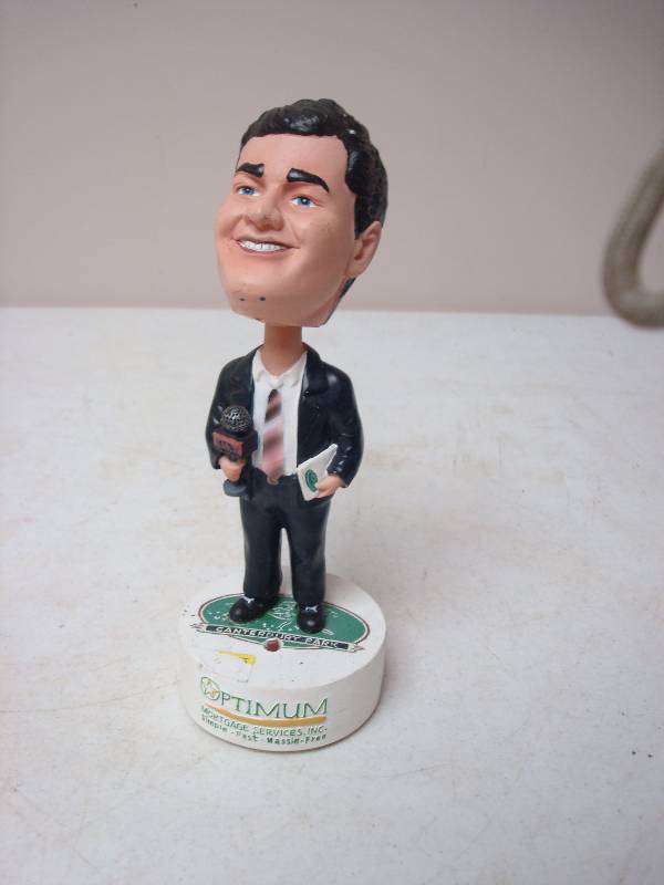 Paul Allen Bobble Head, Needs New Battery