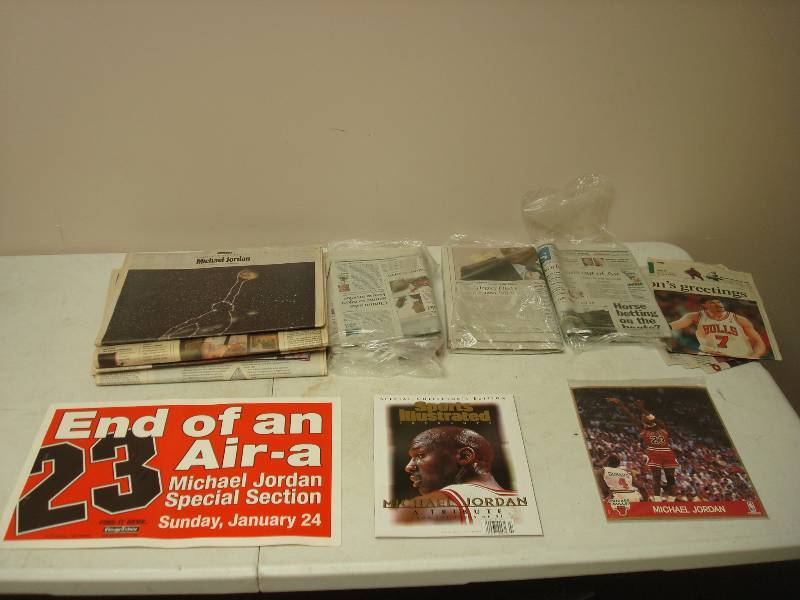 Lot Of Michael Jordan Items