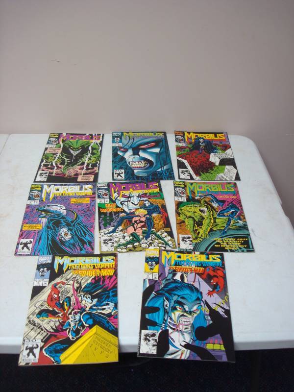 Lot Of Morbius The Living Vampire Comic Books