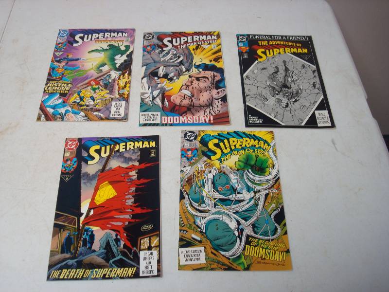 Lot Of Superman Comic Books