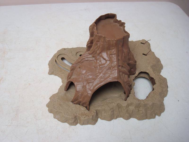 Vintage Star Wars Toy, Yoda Dagoba System, Shell Only
