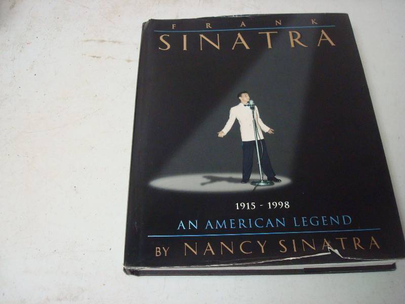 Frank Sinatra An American Legend Book, Wear To Dust Jacket