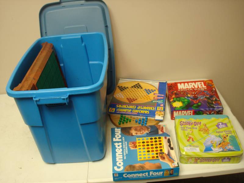 Bin With Some Board Games