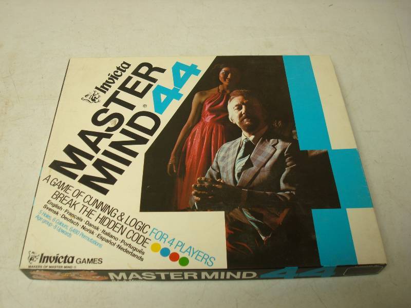 Vintage Mastermind 44 Board Game, Looks Unused