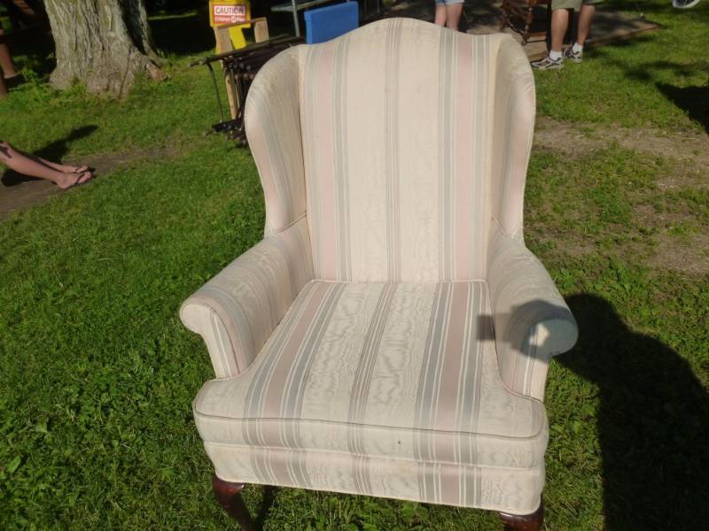 lot 109 image: Wingback Chair