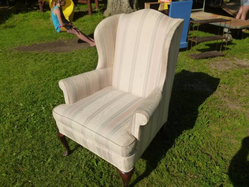 lot 110 image: Wingback Chair