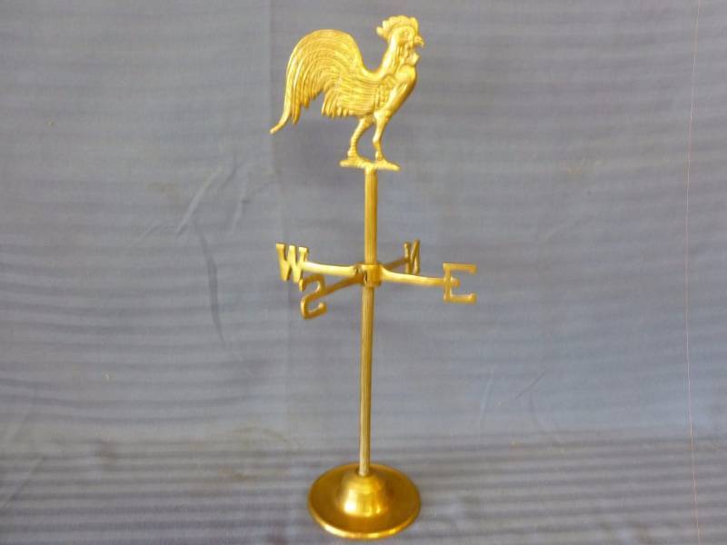 lot 24 image: Brass Weather Vane Decoration