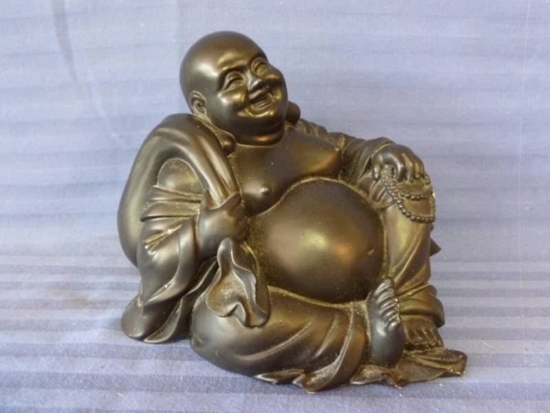 lot 27 image: Laughing Buddha Decoration