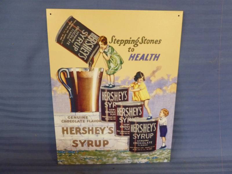 lot 39 image: Metal Sign