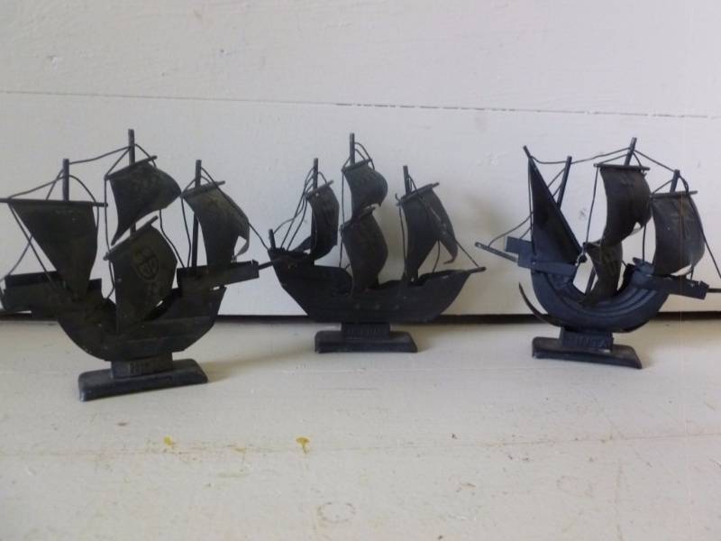 lot 59 image: Cut Metal Ships