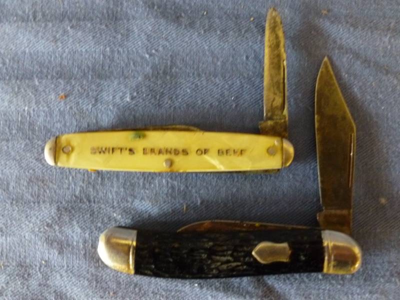 lot 128 image: Vintage Pocket Knives