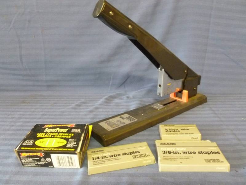 lot 137 image: Large Stapler
