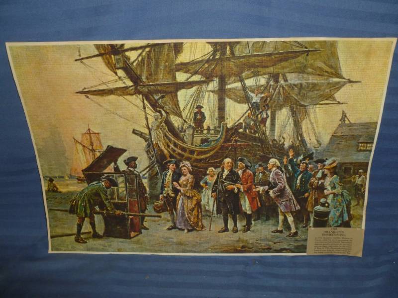 lot 152 image: Vintage Print