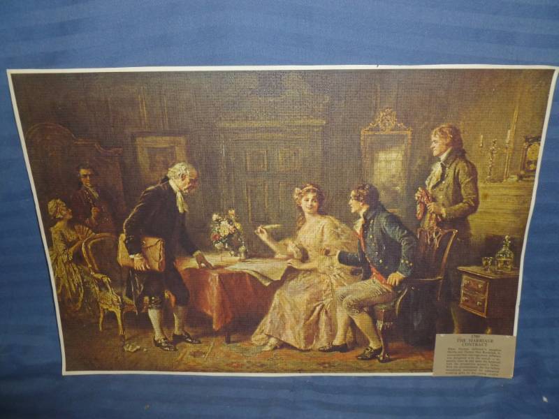 lot 153 image: Vintage Print